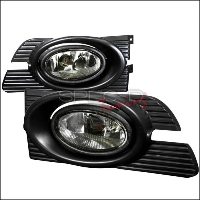Spec-D - Honda Accord 4DR Spec-D OEM Fog Lights Smoke - LF-ACD014GOEM-WJ