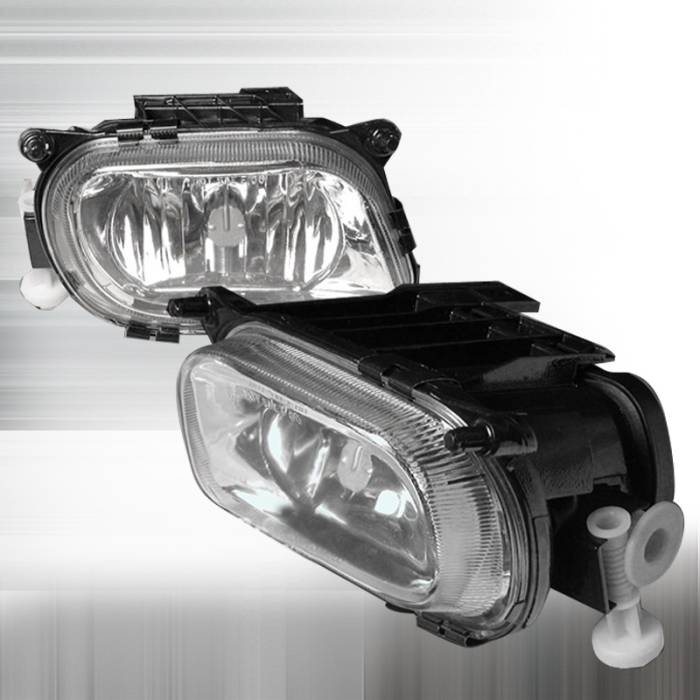 Spec-D - Mercedes-Benz E Class Spec-D Crystal Fog Lights - Clear - LF-BW21096