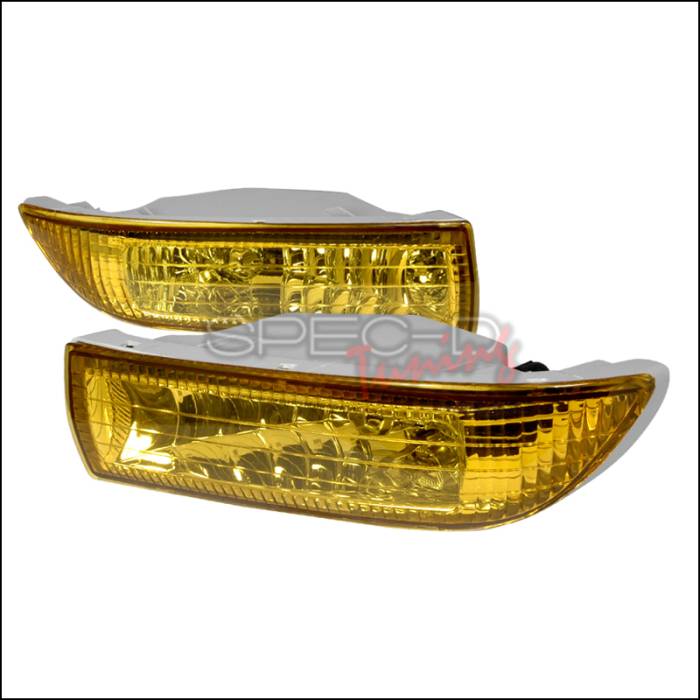Spec-D - Toyota Corolla Spec-D OEM Fog Lights - Yellow - LF-COR03AMOEM