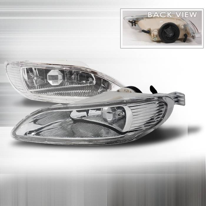 Spec-D - Toyota Corolla Spec-D OEM Fog Lights - Clear - LF-COR05OEM