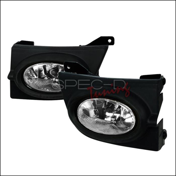Spec-D - Honda Civic 4DR Spec-D OEM Fog Lights - Clear - LF-CV064OEM