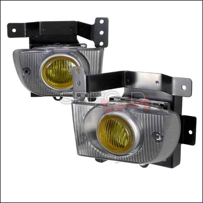 Spec-D - Honda Civic HB Spec-D OEM Fog Lights - Yellow - LF-CV924AMOEM