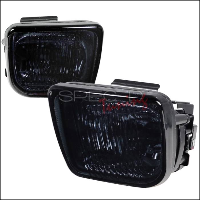 Spec-D - Honda Civic Spec-D OEM Clear Fog Lights - Smoke - LF-CV96G-WJ