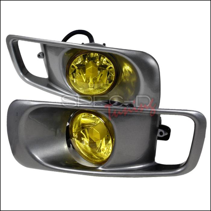 Spec-D - Honda Civic Spec-D Fog Lights - Yellow - LF-CV99AM-DP