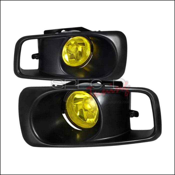 Spec-D - Honda Civic Spec-D Fog Lights - Yellow - LF-CV99AMOEM