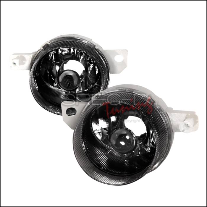 Spec-D - Honda Del Sol Spec-D OEM Style Fog Lights - Black - LF-DEL93JM-ABM