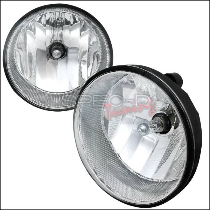 Spec-D - Toyota Tacoma Spec-D OEM Fog Light - Clear - LF-TAC06COEM-HZ