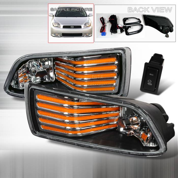 Spec-D - Scion tC Spec-D OEM Fog Lights - Clear - LF-TC05OEM