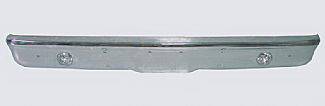 Street Scene - GMC C10 Street Scene Chrome Bumper with Single Light Opening - 950-45104