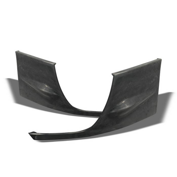 Spyder - Subaru Impreza Spyder Sti Style Polyurethane Front Side Bumper Lip - BLF-SI04-STI-SBC-PU
