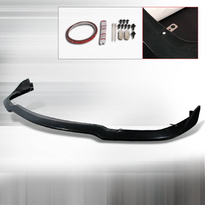 Spec-D - Subaru WRX Spec-D Sit Style Front Lip - Polyurethane - LBF-WRX06STI-PU