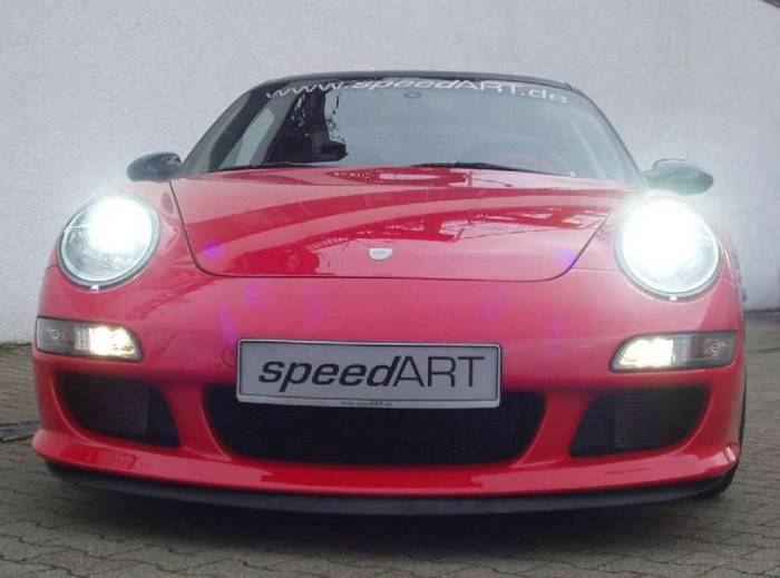 SpeedArt - Front Spoiler Bumper with SAR Lip