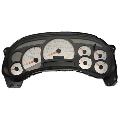 US Speedo - US Speedo Stainless Steel Gauge Face - Displays 120 MPH - Transmission Temperature - CK1200305