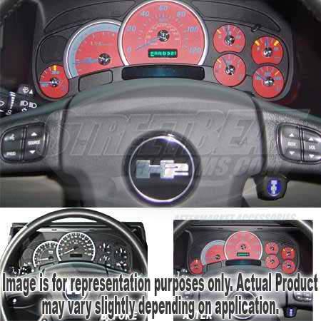 US Speedo - US Speedo Red Exotic Color Gauge Face - Displays 120 MPH - Gas - No Transmission Temperature - CK1200435