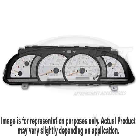 US Speedo - US Speedo Stainless Steel Gauge Face - Displays Tachometer - 8000 RPM - MPH - TAC0401