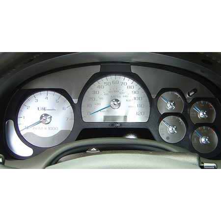 US Speedo - US Speedo Stainless Steel Gauge Face - Displays MPH - TRL0301