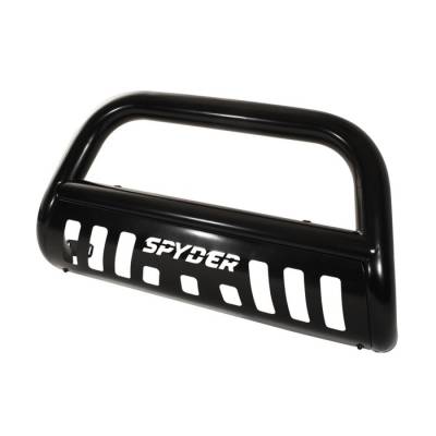 Spyder - Nissan Frontier Spyder 3 Inch Bull Bar Powder Coated Black - BBR-NF-A02G1200-BK