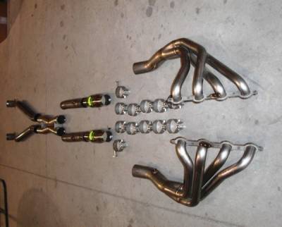 Stainless Works - Chevrolet Corvette Stainless Works Exhaust Header - C5LS103CATBT