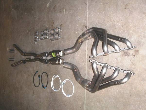 Stainless Works - Chevrolet Corvette Stainless Works Exhaust Header - C6CAT
