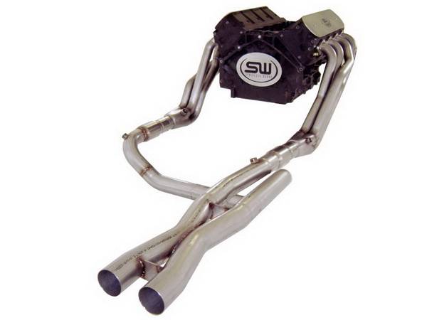 Stainless Works - Chevrolet Silverado Stainless Works Exhaust Header - CT09HDRCAT