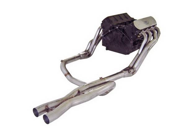 Stainless Works - GMC Sierra Stainless Works Exhaust Header - CT09HDROR