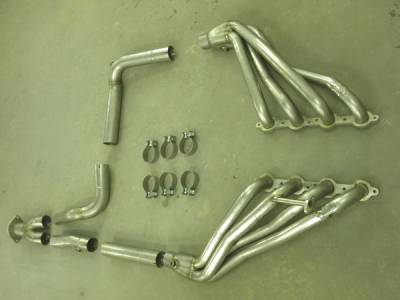 Stainless Works - GMC Sierra Stainless Works Exhaust Header - CT9902OR