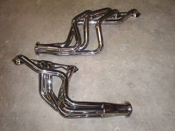 Stainless Works - Chevrolet Monte Carlo Stainless Works Exhaust Header - CV6872SBP