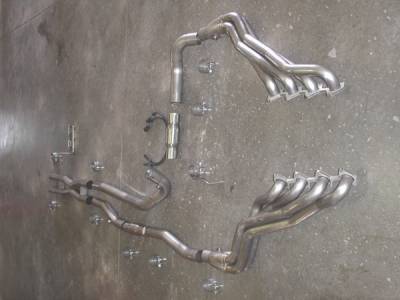 Stainless Works - Ford F150 Stainless Works Exhaust Header - FT09HDRCAT