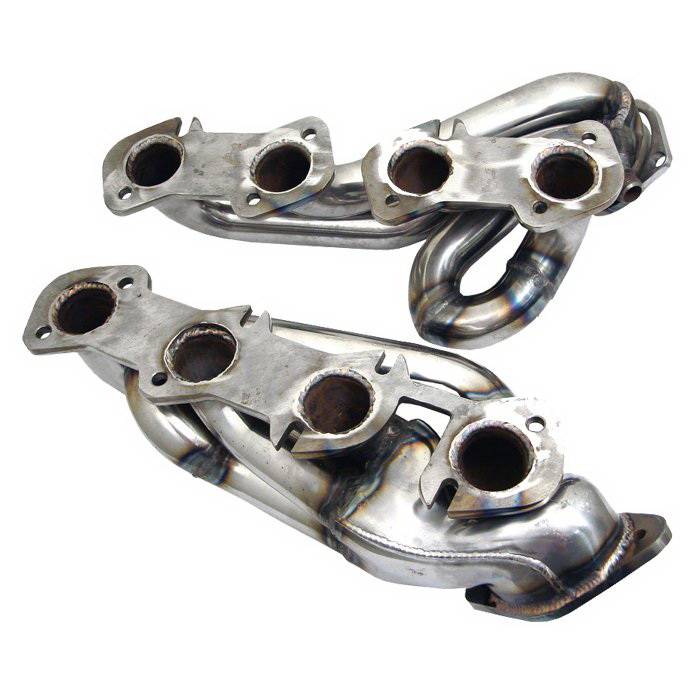 Spyder Auto - Ford Mustang Spyder Exhaust Header - Chrome - TS-HE-FM96GT-C