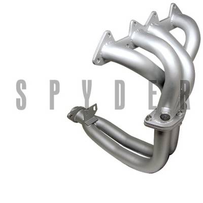 Spyder Auto - Honda Civic Spyder 4-2-1 Exhaust Header - Ceramic - TS-HE-HC92EX-CR