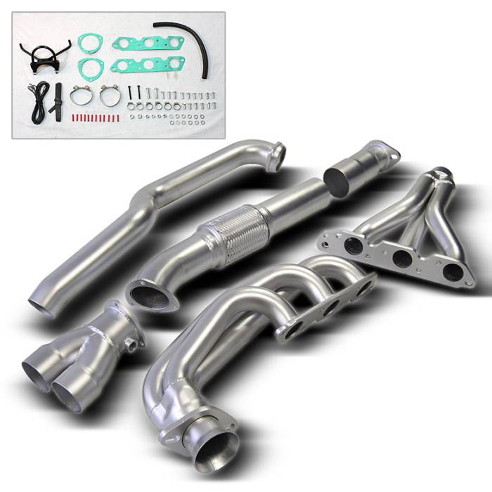 Spyder Auto - Pontiac Grand Prix Spyder Exhaust Header - Ceramic - TS-HE-PGPRIX97-CR