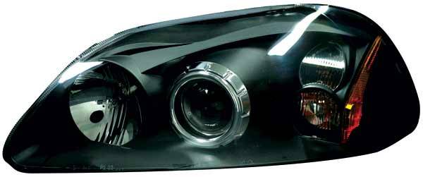 TYC - TYC Projector Headlights with Black Housing - 80613340