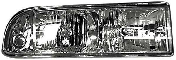 TYC - TYC Euro Clear Headlights with Chrome Housing - 80622101