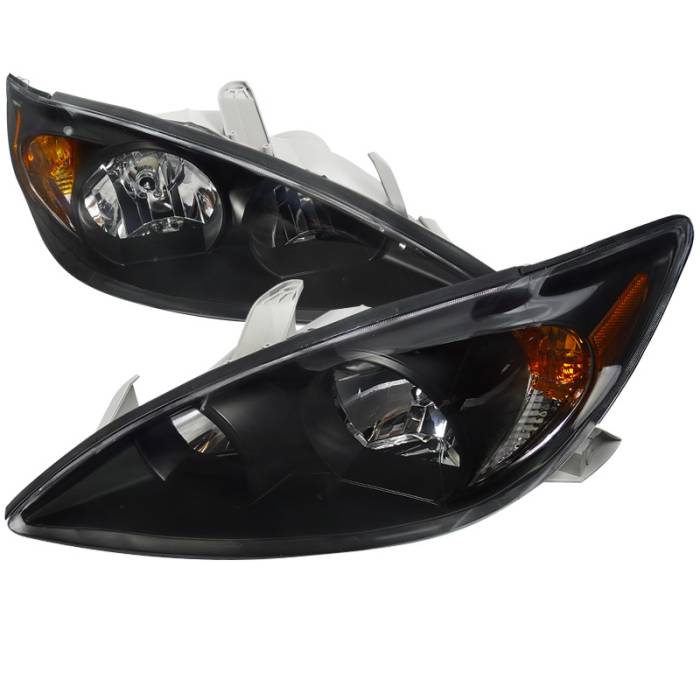 Spec-D - Toyota Camry Spec-D Headlights - Black - 2LH-CAM02JM-RS