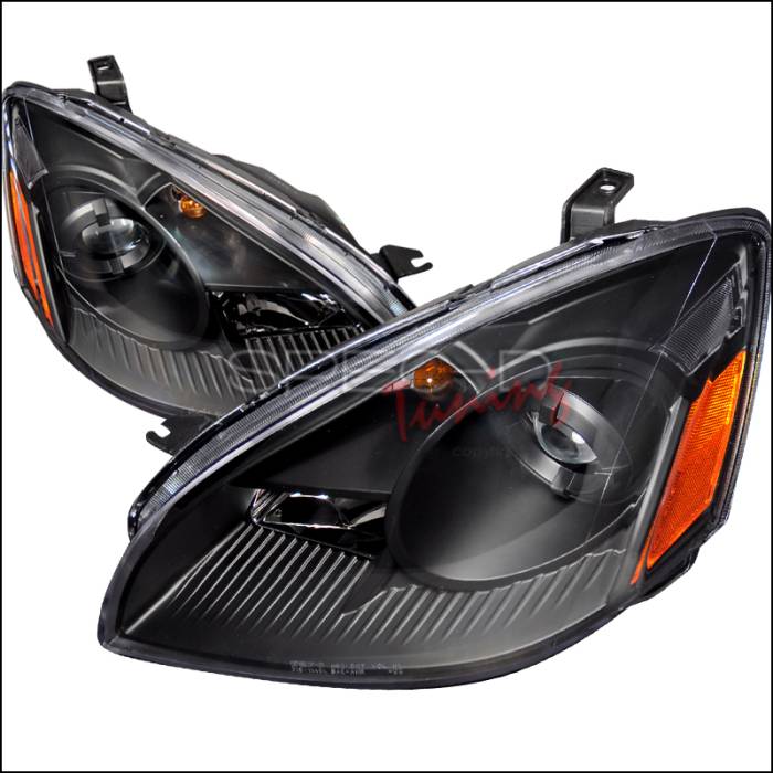 Spec-D - Nissan Altima Spec-D Projector Headlghts - Black - 2LHP-ALT02JM-DP