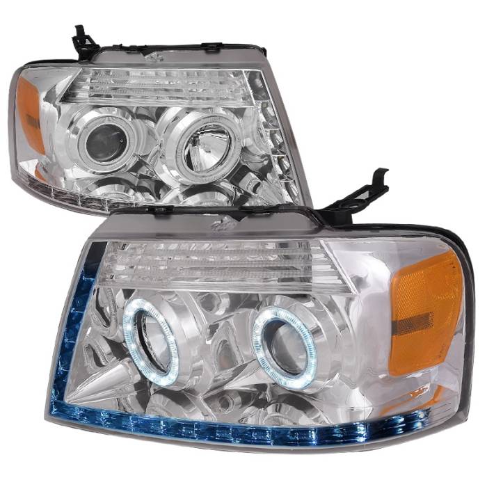 Spec-D - Ford F150 Spec-D R8 Projector Headlight - 2LHP-F15004-8-RS