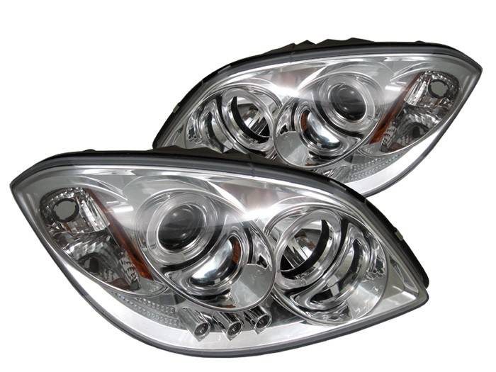 Spyder - Pontiac Pursuit Spyder Projector Headlights - LED Halo - LED - Chrome - 444-CCOB05-HL-C