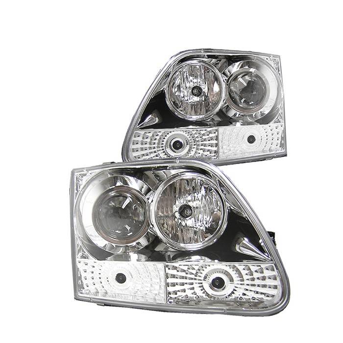 Spyder - Ford F150 Spyder Projector Headlights - Chrome - 444-FF15097-C
