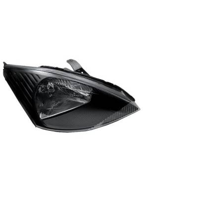 Spyder - Ford Focus Spyder Crystal Headlights - Black - HD-JH-FF00-BK
