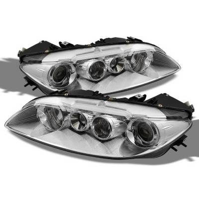 Spyder Auto - Mazda 6 Spyder Projector Headlights - Chrome - PRO-CH-MM603-C