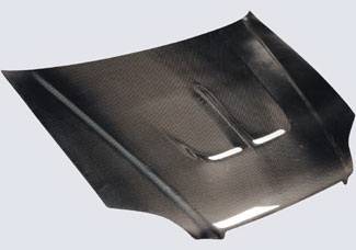 Street Scene - Honda Civic Street Scene Vent Style Carbon Fiber Hood - 950-72130