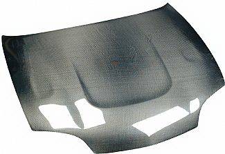 Street Scene - Chevrolet Cavalier Street Scene Vent Style Carbon Fiber Hood - 950-72136