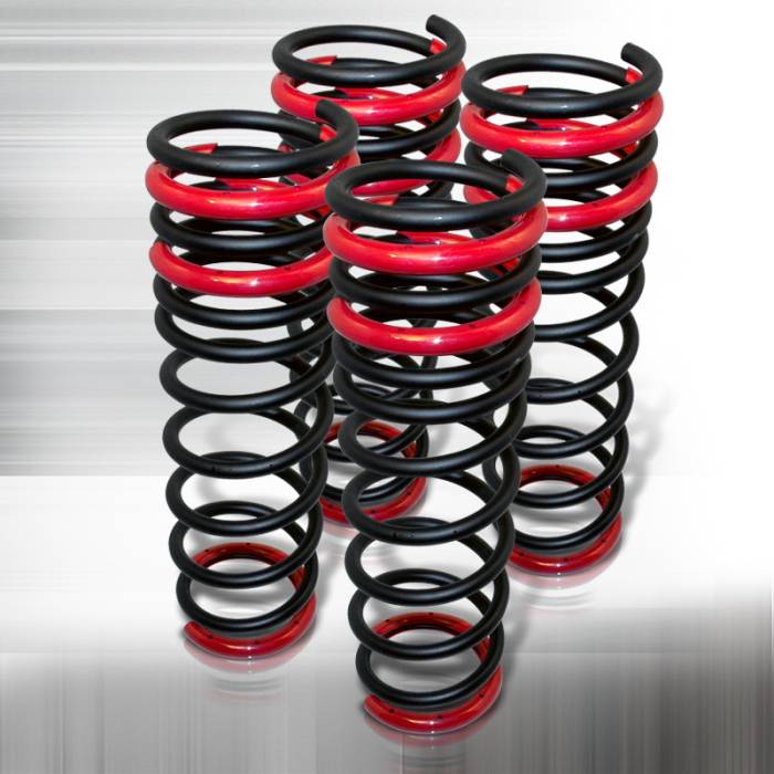 Spec-D - Honda Civic Spec-D Lowering Springs: - Black - CL-CV92BK-SD