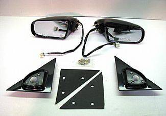 Street Scene - Chevrolet S10 Street Scene Cal Vu Electric Mirrors with White Plug End - 950-11240