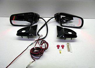 Street Scene - Dodge Durango Street Scene Cal Vu Electric Mirrors with Rear Signals Kit - 950-15620