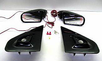 Street Scene - Ford F150 Street Scene Cal Vu Manual Mirrors with Rear Signal Mirror Kit - 950-15714