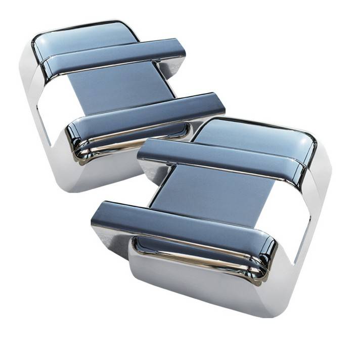 Spyder - Ford Superduty Spyder Mirror Cover with Signal hole - Chrome - CA-MC-FF25008-WTS