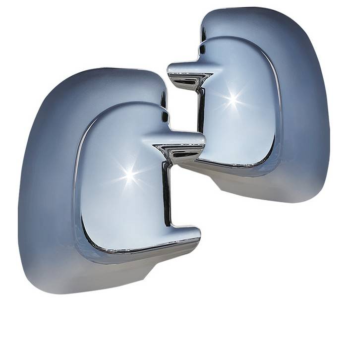 Spyder - Ford F250 Superduty Spyder Triple Chrome Mirror Cover - CA-MC-FF35099-NS