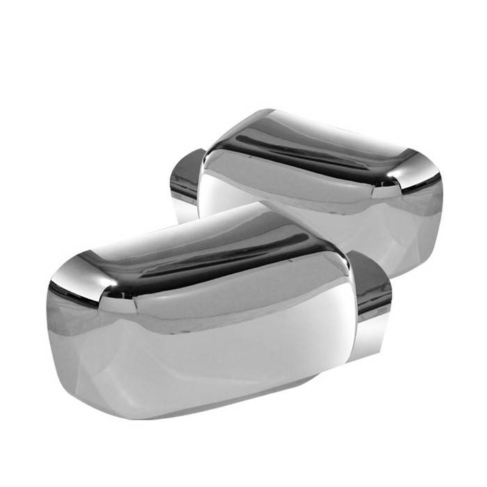 Spyder - Nissan Titan Spyder Mirror Cover - Chrome - CA-MC-NT04