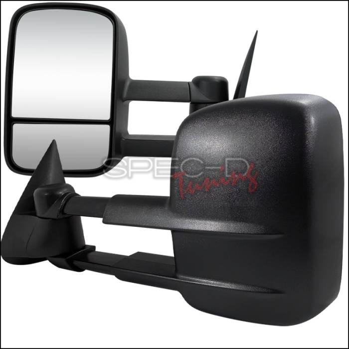 Spec-D - Ford F150 Spec-D Towing Mirrors - Power - RMX-F15097-P-FS
